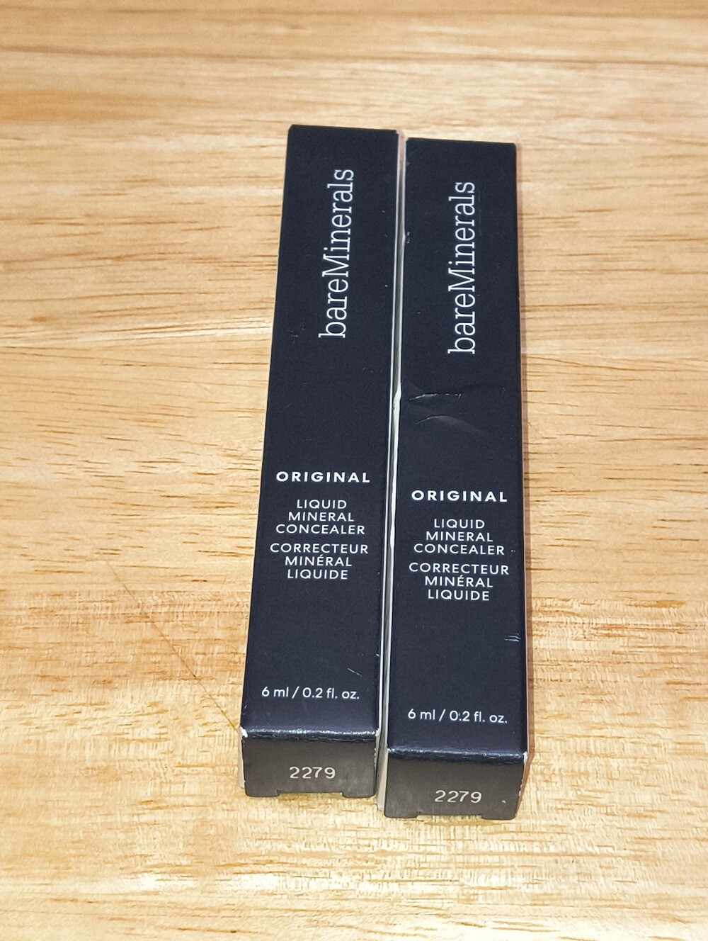 2 bareMinerals Original Liquid Mineral Concealer - Light/Medium 2.5w - 0.2 fl